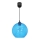 Ljuskrona med snöre BOLL 1xE27/60W/230V