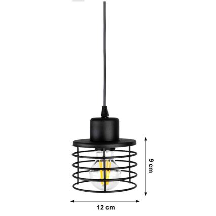 Ljuskrona med snöre BONOX 1xE27/60W/230V