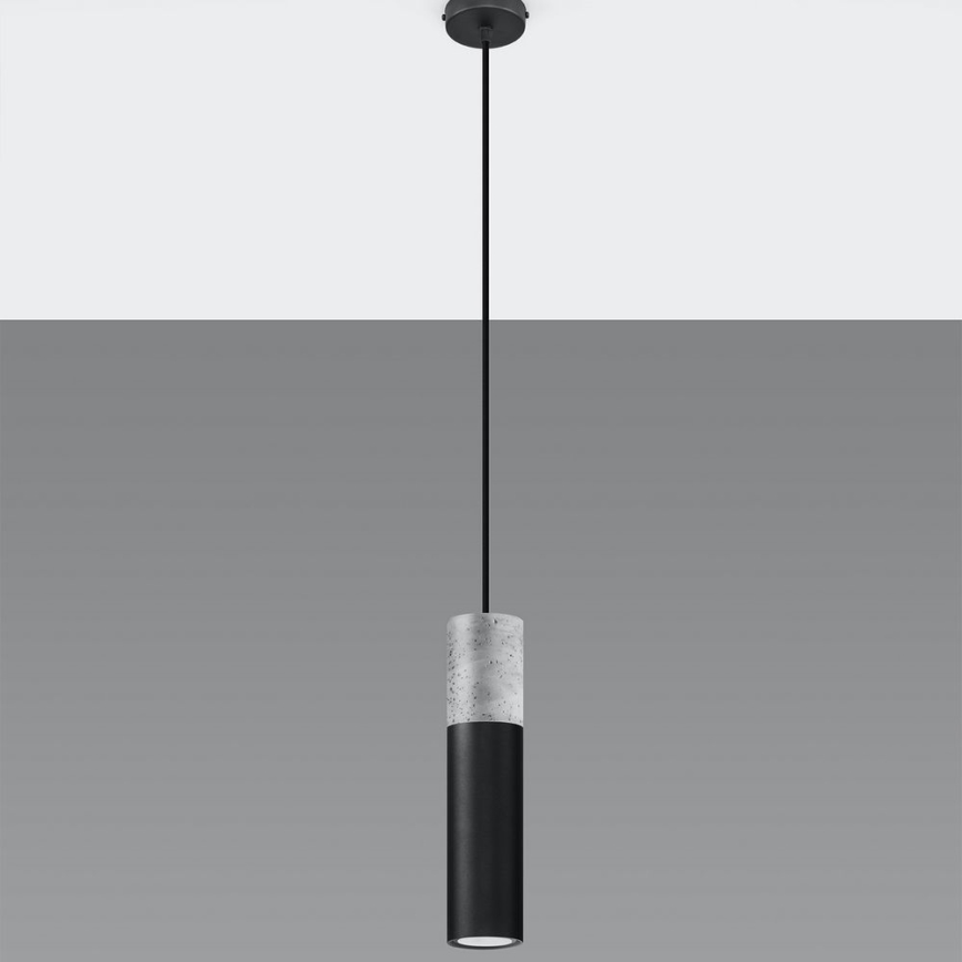 Ljuskrona med snöre BORGIO 1xGU10/40W/230V