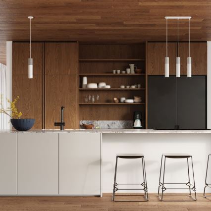 Ljuskrona med snöre BORGIO 1xGU10/40W/230V