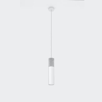 Ljuskrona med snöre BORGIO 1xGU10/40W/230V
