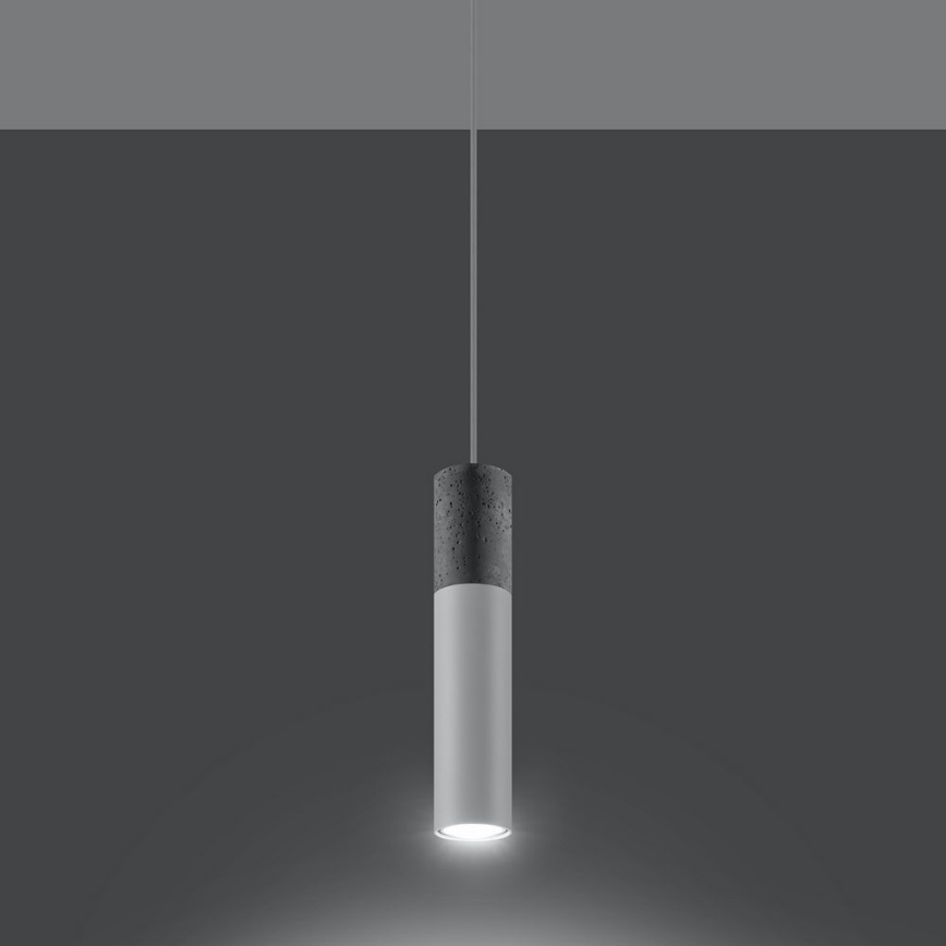 Ljuskrona med snöre BORGIO 1xGU10/40W/230V