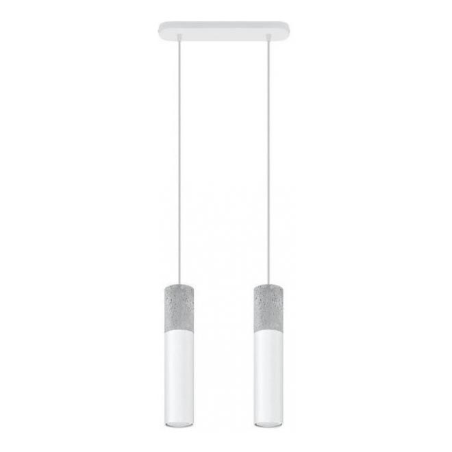 Ljuskrona med snöre BORGIO 2xGU10/40W/230V