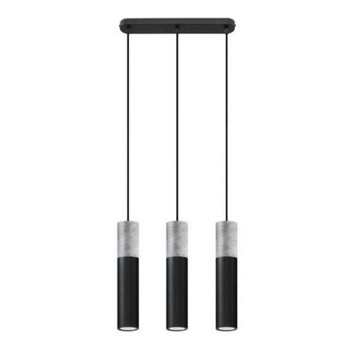 Ljuskrona med snöre BORGIO 3xGU10/40W/230V