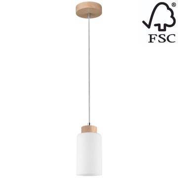 Ljuskrona med snöre BOSCO 1xE27/60W/230V