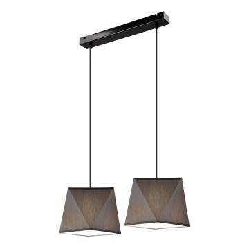 Ljuskrona med snöre CARLA 2xE27/60W/230V