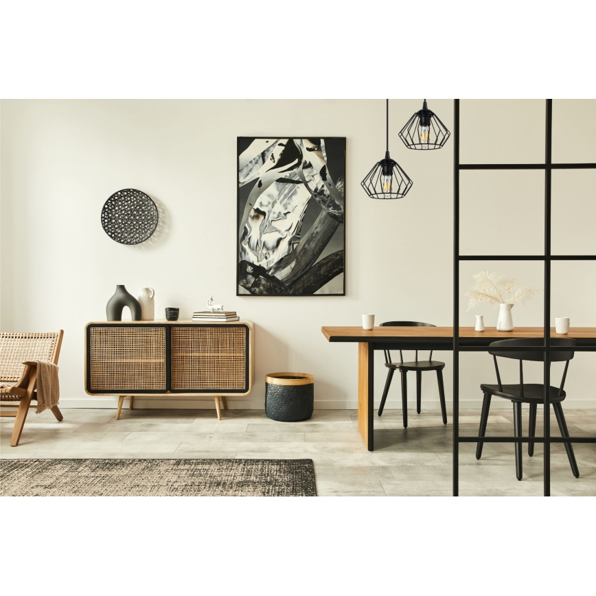 Ljuskrona med snöre CEED 2xE27/60W/230V