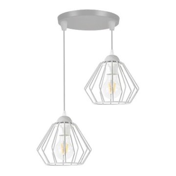 Ljuskrona med snöre CEED 2xE27/60W/230V
