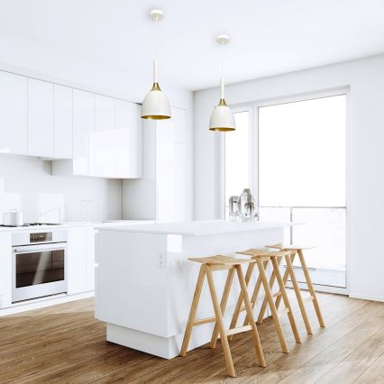 Ljuskrona med snöre CLARK 1xE27/60W/230V