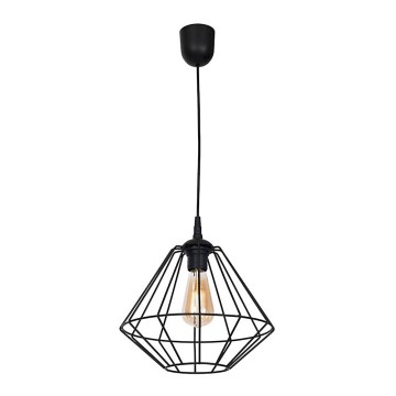 Ljuskrona med snöre COLIN 1xE27/60W/230V