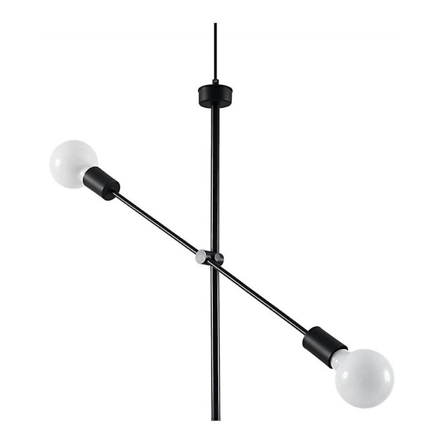 Ljuskrona med snöre CONCEPT 2xE27/60W/230V