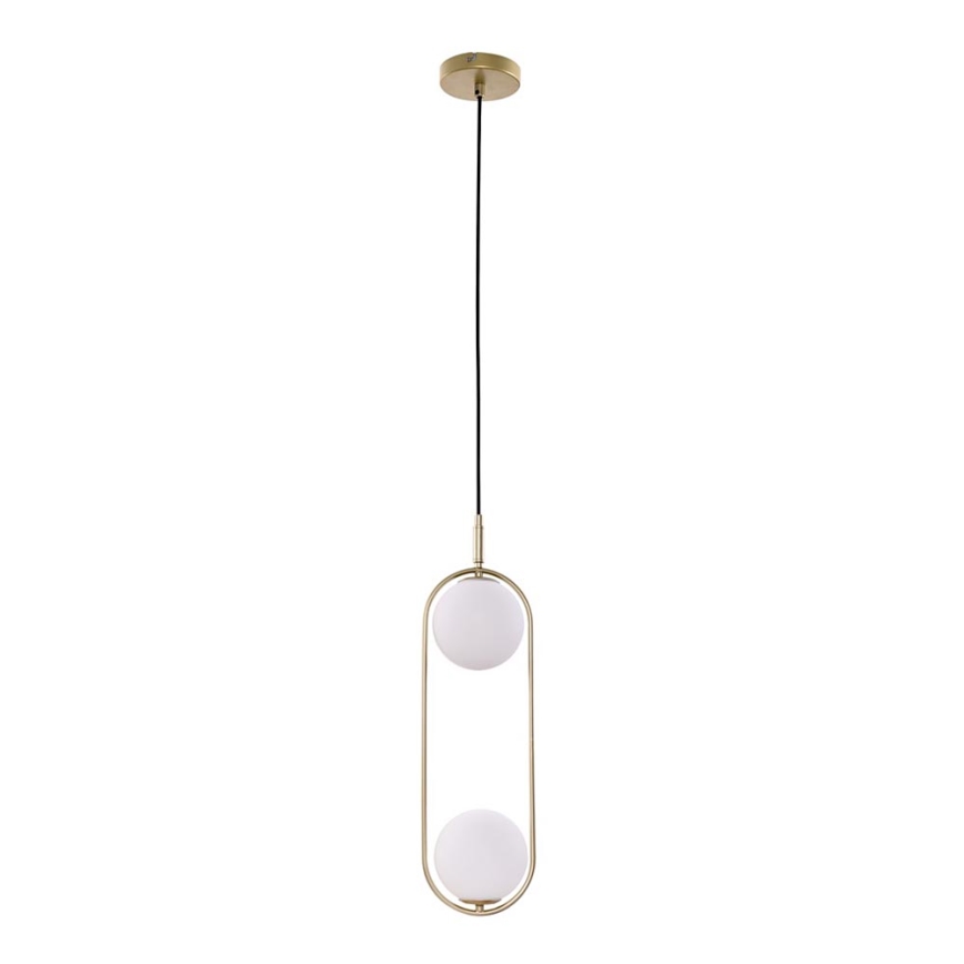 Ljuskrona med snöre CORDEL 2xG9/28W/230V