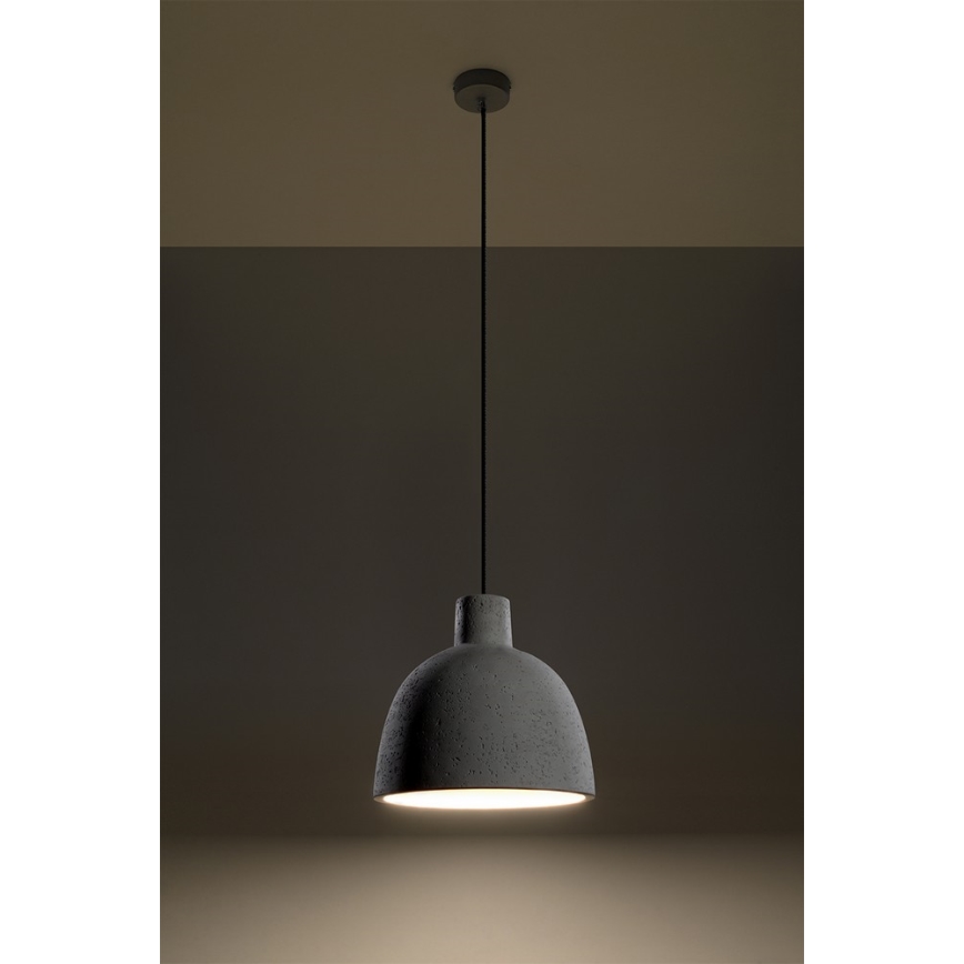Ljuskrona med snöre DAMASO 1xE27/60W/230V