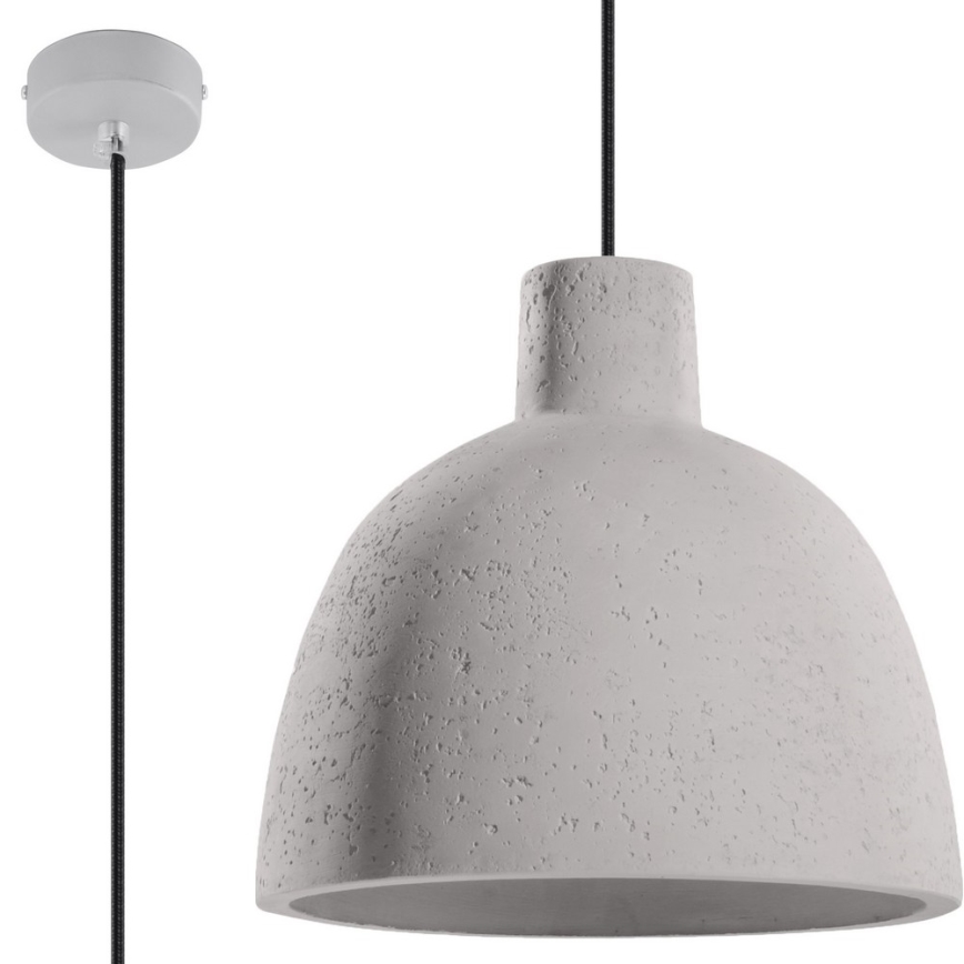 Ljuskrona med snöre DAMASO 1xE27/60W/230V