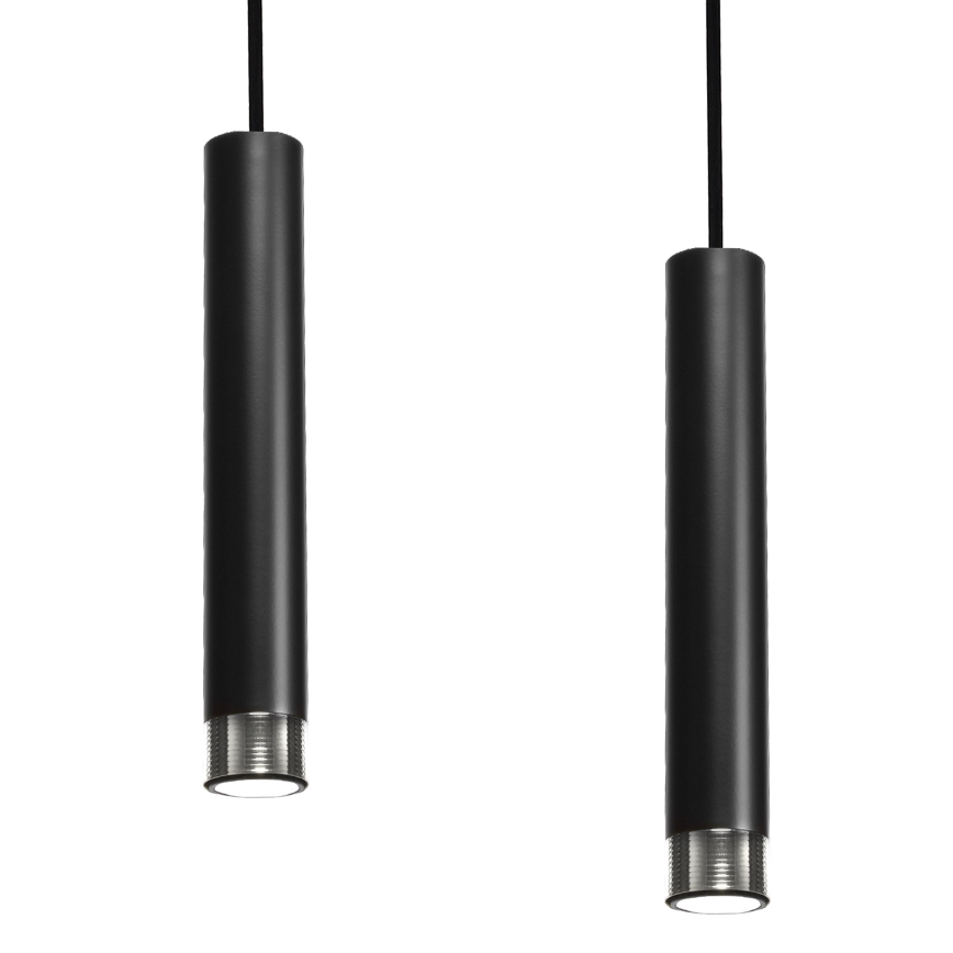 Ljuskrona med snöre DANI 3xGU10/8W/230V