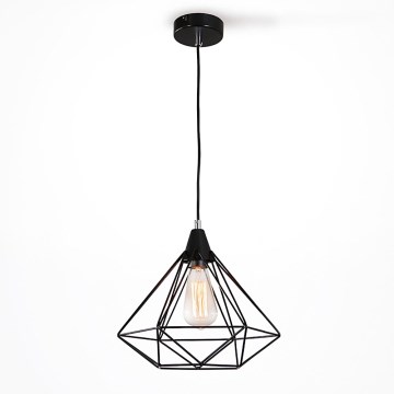 Ljuskrona med snöre DIAMOND 1xE27/60W/230V 30 cm