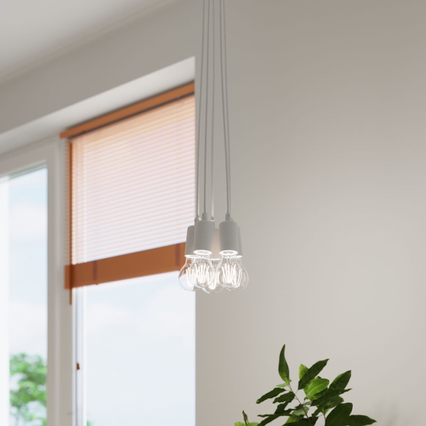 Ljuskrona med snöre DIEGO 1xE27/60W/230V