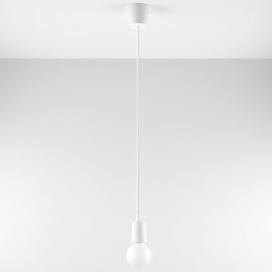 Ljuskrona med snöre DIEGO 1xE27/60W/230V