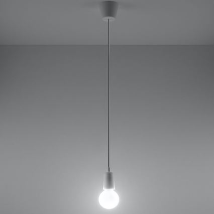 Ljuskrona med snöre DIEGO 1xE27/60W/230V