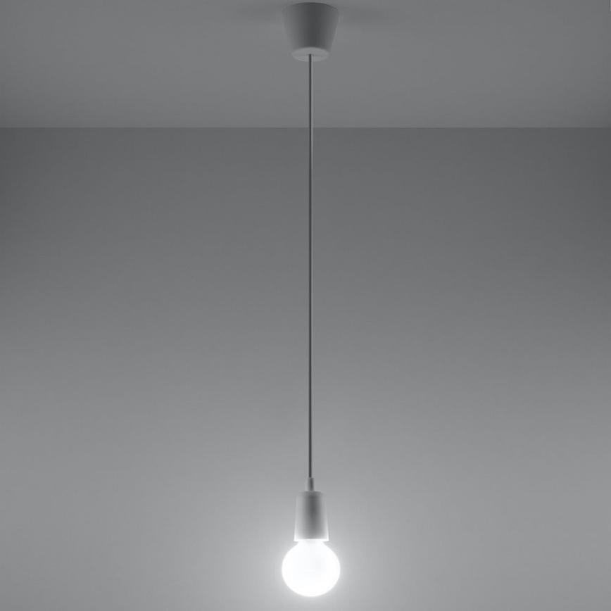 Ljuskrona med snöre DIEGO 1xE27/60W/230V