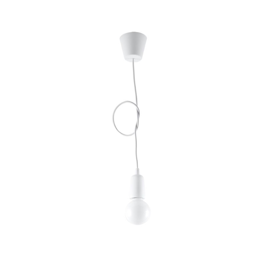 Ljuskrona med snöre DIEGO 1xE27/60W/230V