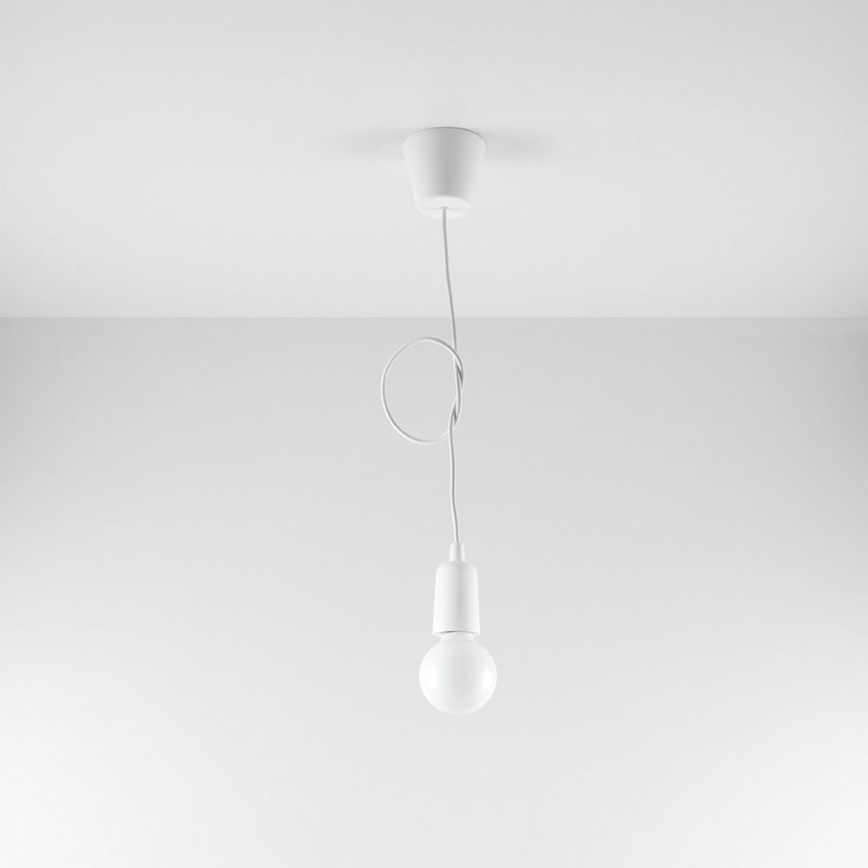 Ljuskrona med snöre DIEGO 1xE27/60W/230V
