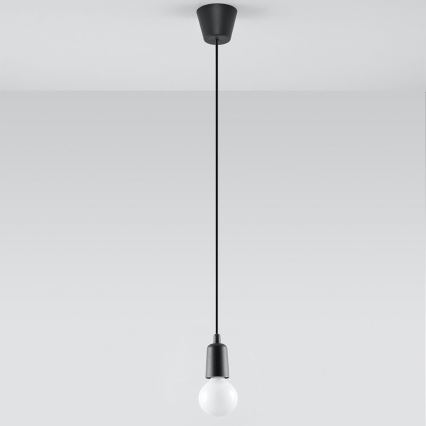 Ljuskrona med snöre DIEGO 1xE27/60W/230V