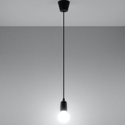 Ljuskrona med snöre DIEGO 1xE27/60W/230V