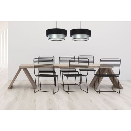 Ljuskrona med snöre DUO 1xE27/60W/230V