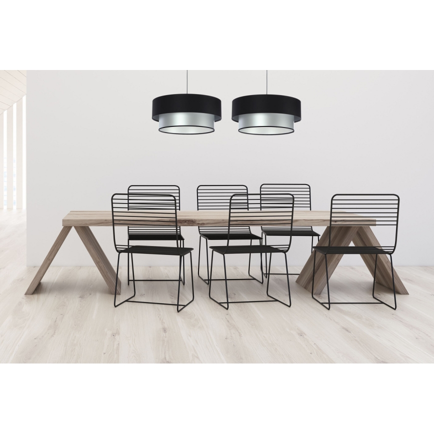 Ljuskrona med snöre DUO 1xE27/60W/230V