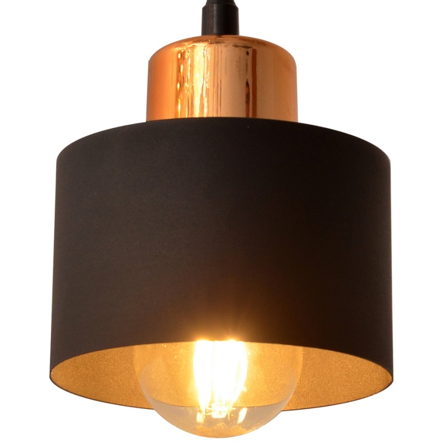 Ljuskrona med snöre EDISON 1xE27/15W/230V
