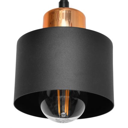 Ljuskrona med snöre EDISON 1xE27/15W/230V