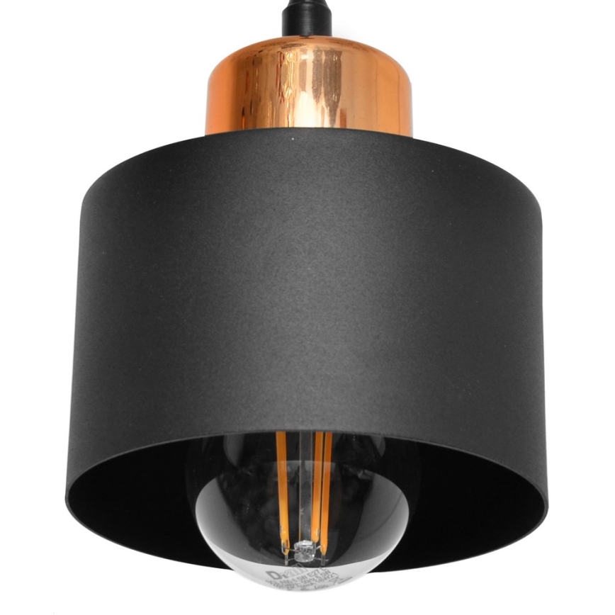 Ljuskrona med snöre EDISON 1xE27/15W/230V