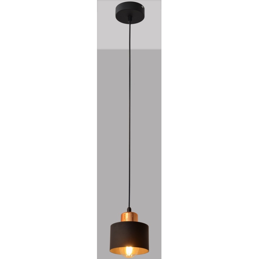 Ljuskrona med snöre EDISON 1xE27/15W/230V