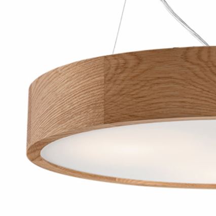Ljuskrona med snöre ek 2xE27/60W/230V ek ø 37 cm