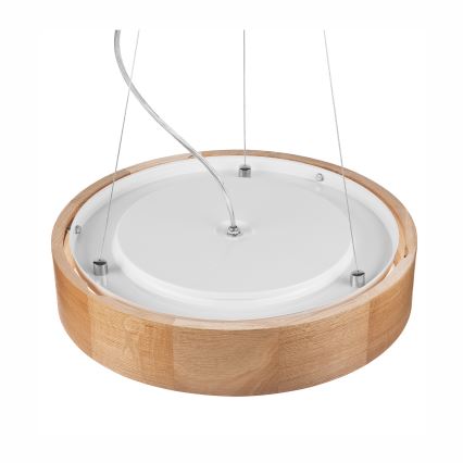 Ljuskrona med snöre ek 2xE27/60W/230V ek ø 37 cm