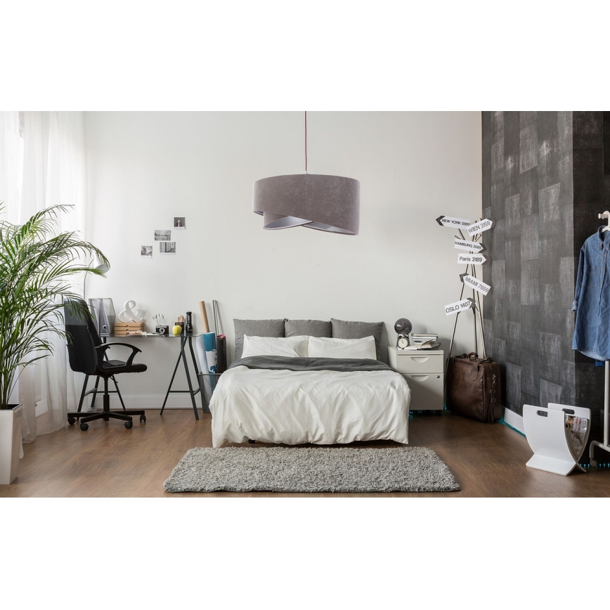 Ljuskrona med snöre GALAXY 1xE27/60W/230V