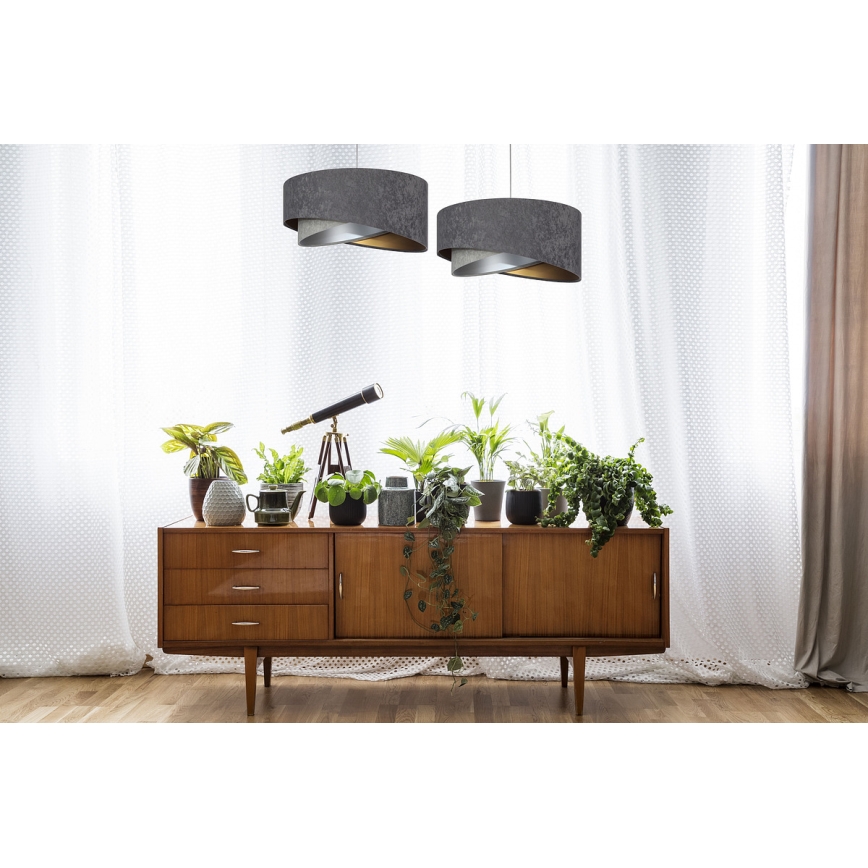 Ljuskrona med snöre GALAXY 1xE27/60W/230V