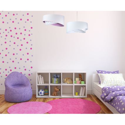 Ljuskrona med snöre GALAXY 1xE27/60W/230V