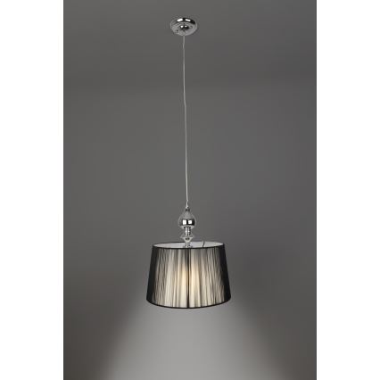 Ljuskrona med snöre GILLENIA 1xE27/60W/230V