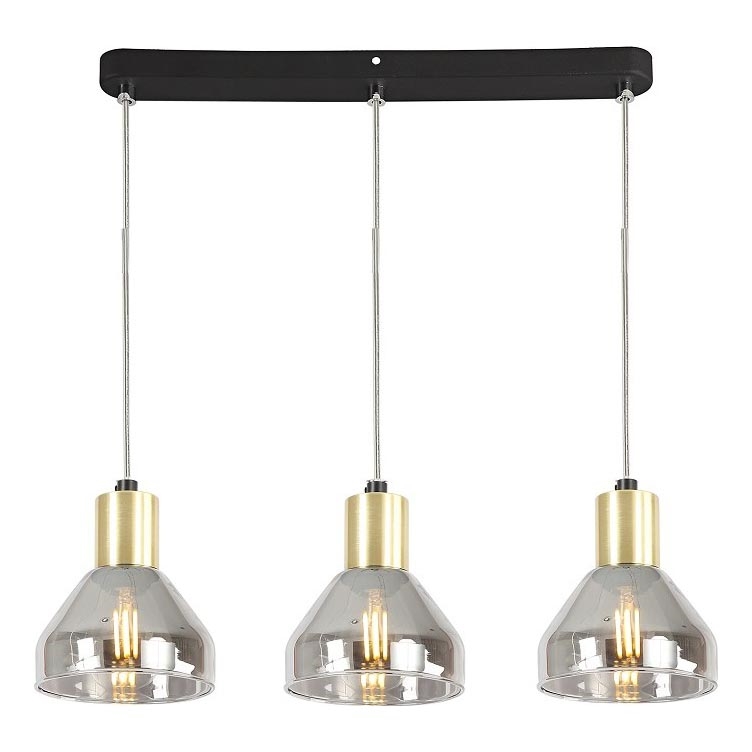 Ljuskrona med snöre GREGORY 3xE14/40W/230V