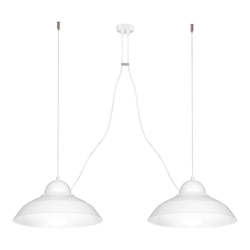 Ljuskrona med snöre GUSTAV 2xE27/60W/230V