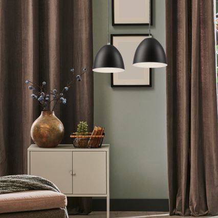 Ljuskrona med snöre LIVIA 2xE27/60W/230V
