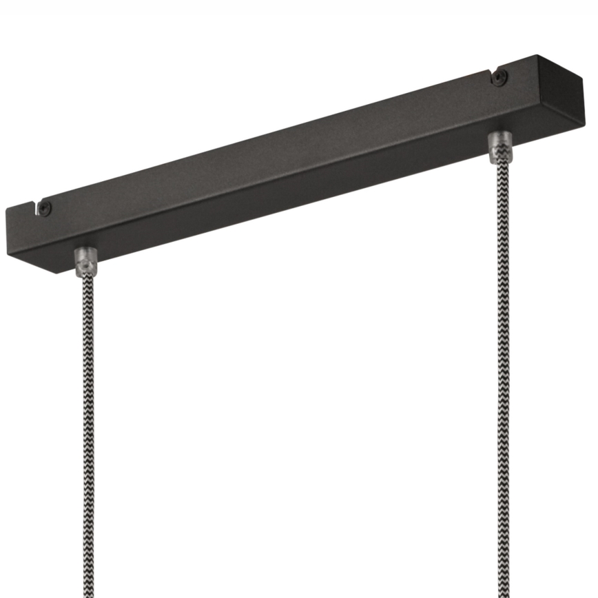 Ljuskrona med snöre LIVIA 2xE27/60W/230V