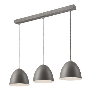 Ljuskrona med snöre LIVIA 3xE27/60W/230V