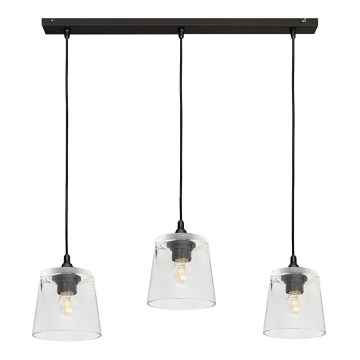 Ljuskrona med snöre LUCEA 3xE27/15W/230V