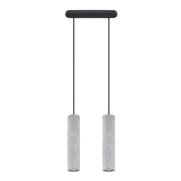Ljuskrona med snöre LUVO 2xGU10/40W/230V