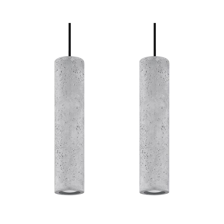 Ljuskrona med snöre LUVO 2xGU10/40W/230V