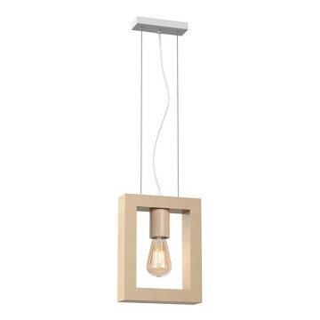 Ljuskrona med snöre MACK 1xE27/60W/230V