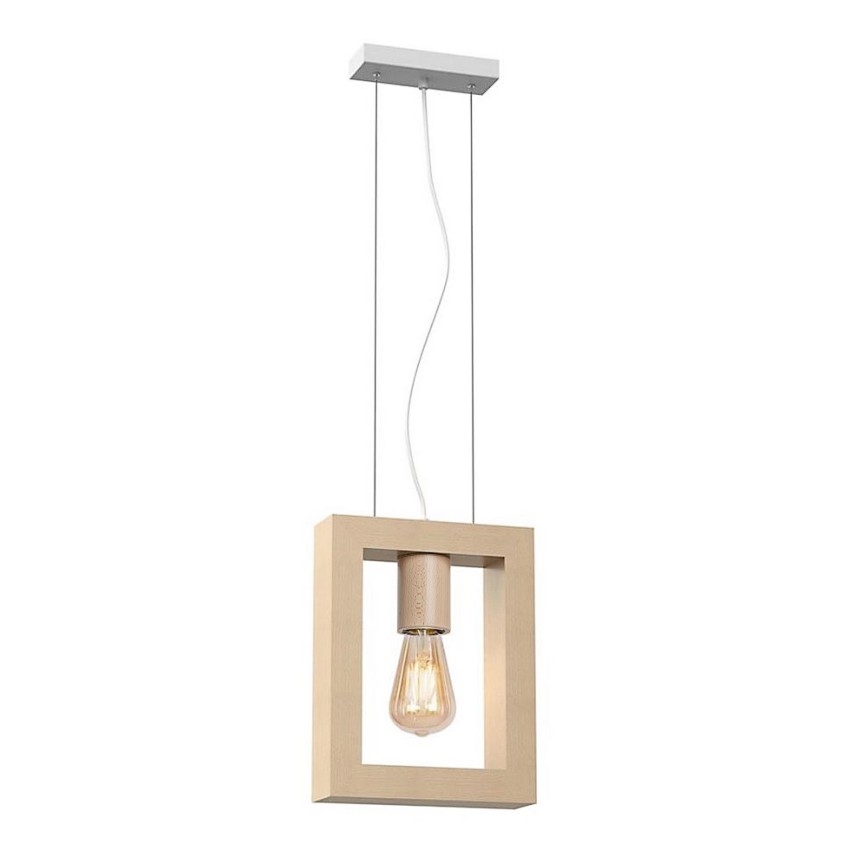 Ljuskrona med snöre MACK 1xE27/60W/230V